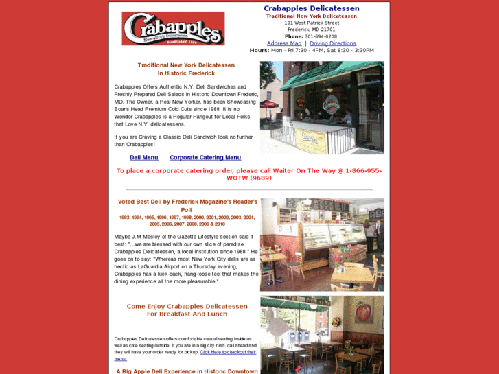 www.crabapplesdelicatessen.com