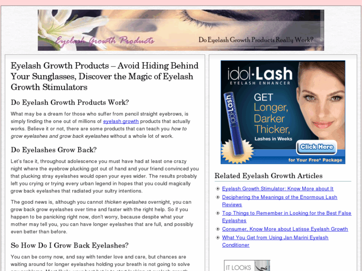 www.eyelash-growth-products.com