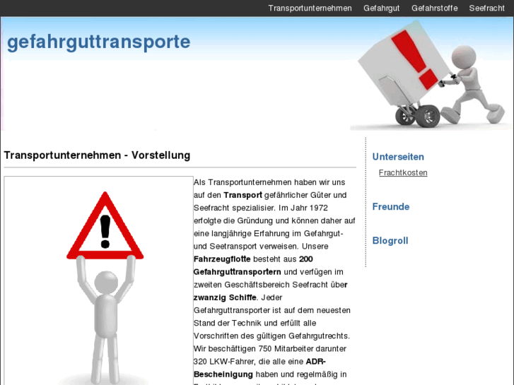 www.gefahrguttransporte.org