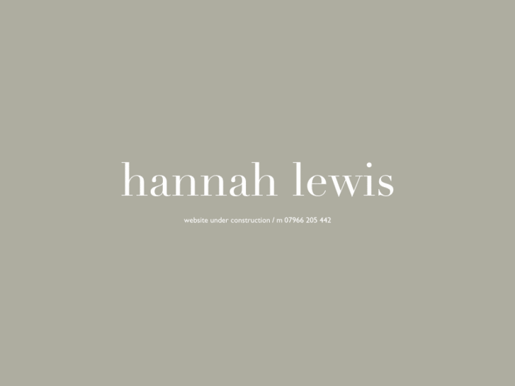 www.hannah-lewis.com