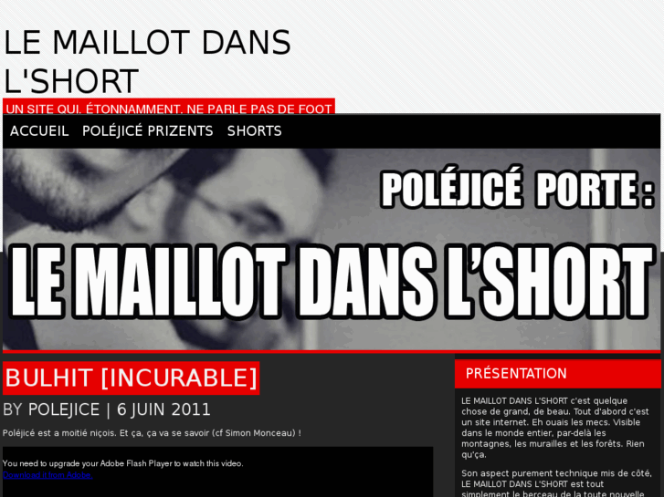 www.lemaillotdanslshort.com