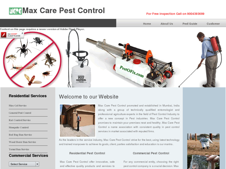 www.maxcarepestcontrol.com