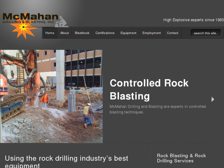 www.mcmahandrillingandblasting.com