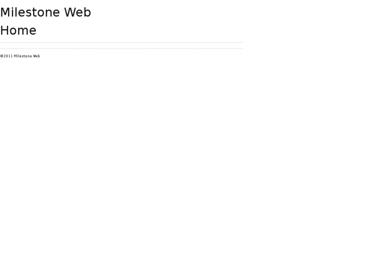 www.milestoneweb.org