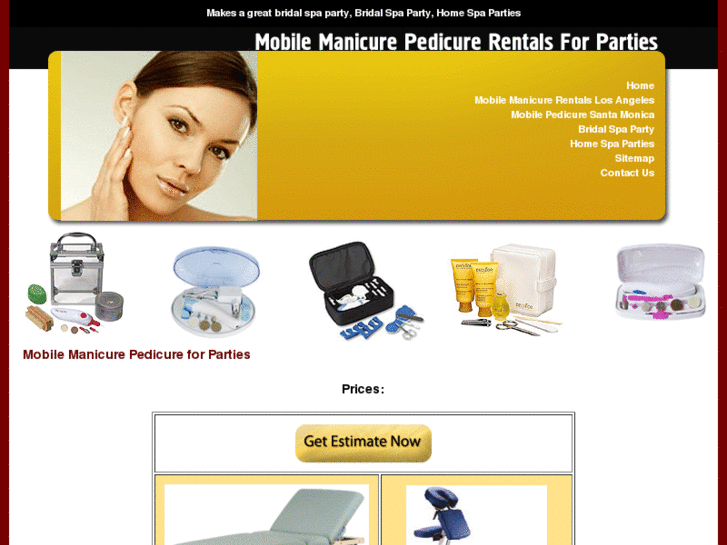 www.mobile-manicure-pedicure-for-parties.com