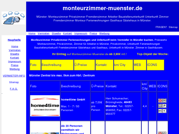 www.monteurzimmer-muenster.de