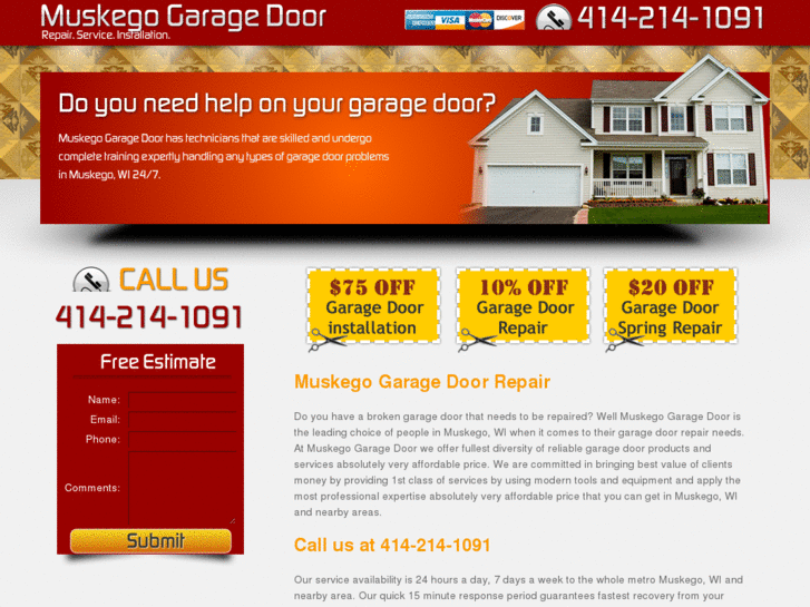 www.muskegogaragedoor.com