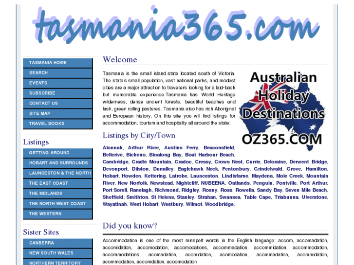 www.tasmania365.com