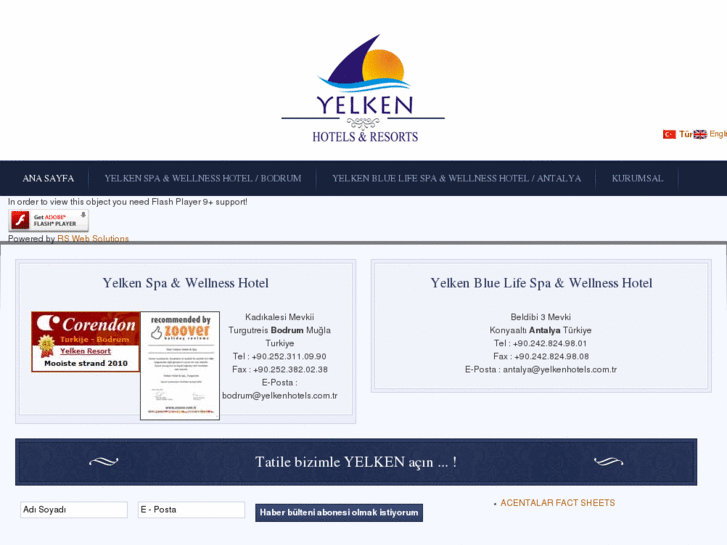 www.yelkenhotels.com.tr