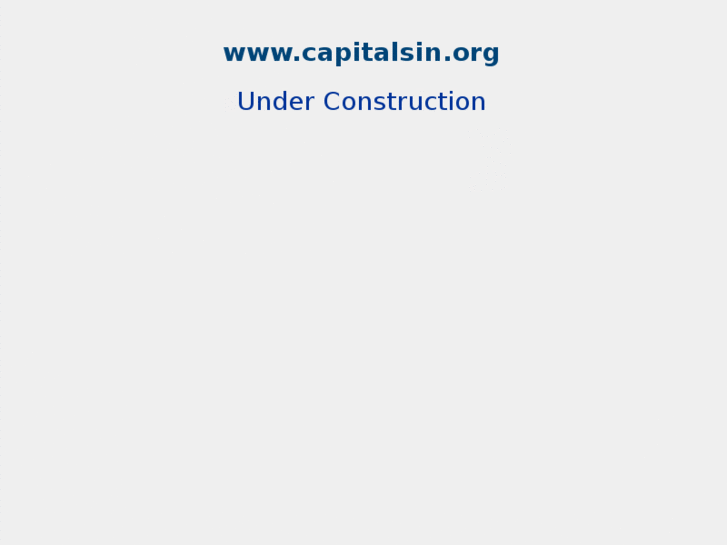 www.capitalsin.org