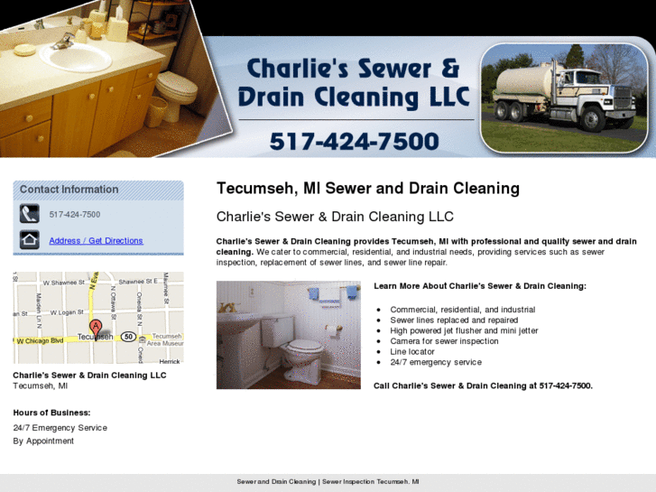 www.charliesseweranddraincleaning.com