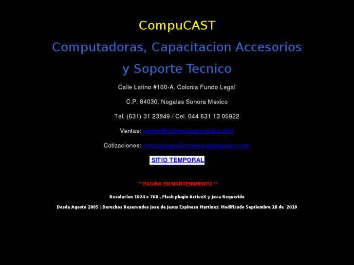 www.compucastnogales.com