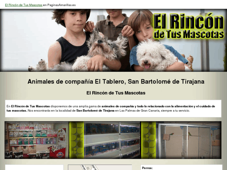 www.elrincondetusmascotas.es