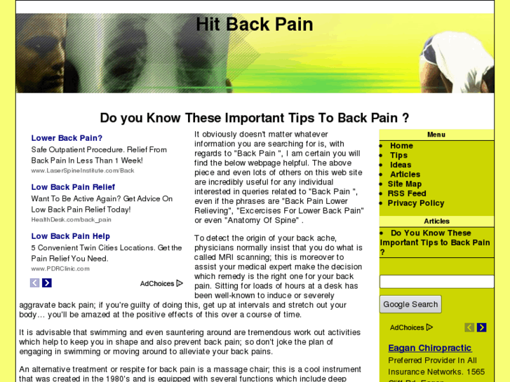 www.hitbackpain.com