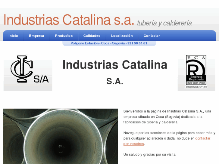 www.industriascatalina.es