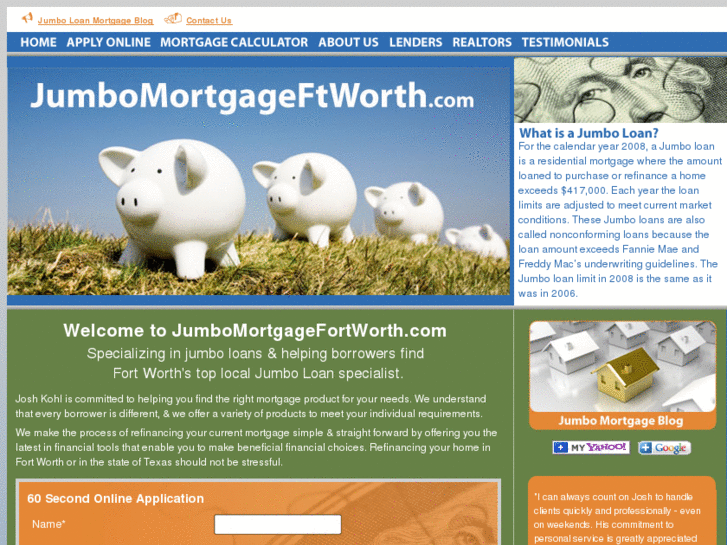 www.jumbomortgagefortworth.com