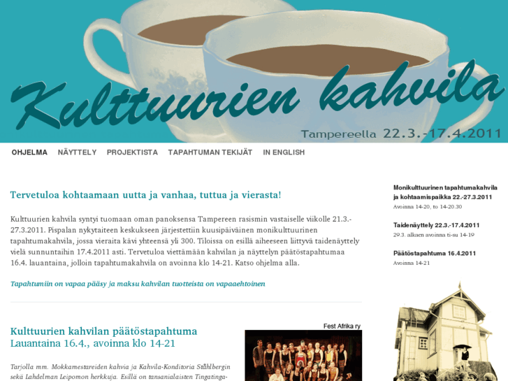 www.kulttuurienkahvila.net