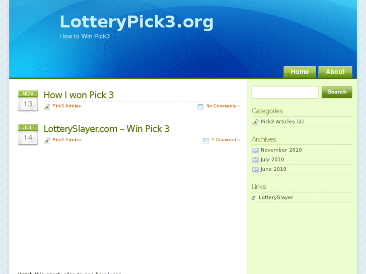 www.lotterypick3.org