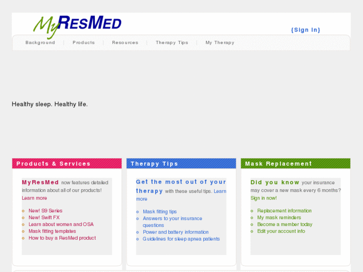 www.myresmed.com