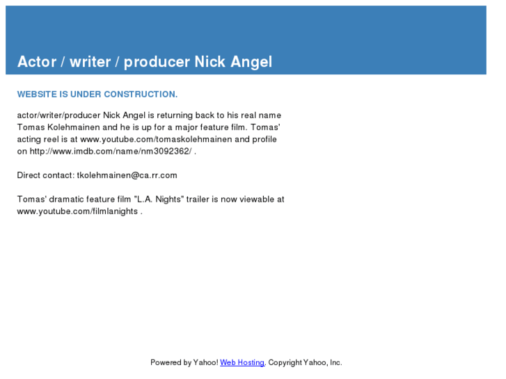 www.nickangel.net