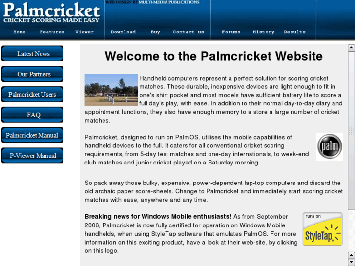 www.palmcricket.com