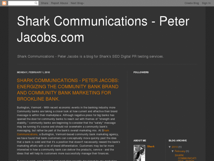 www.sharkcommunications-peterjacobs.com