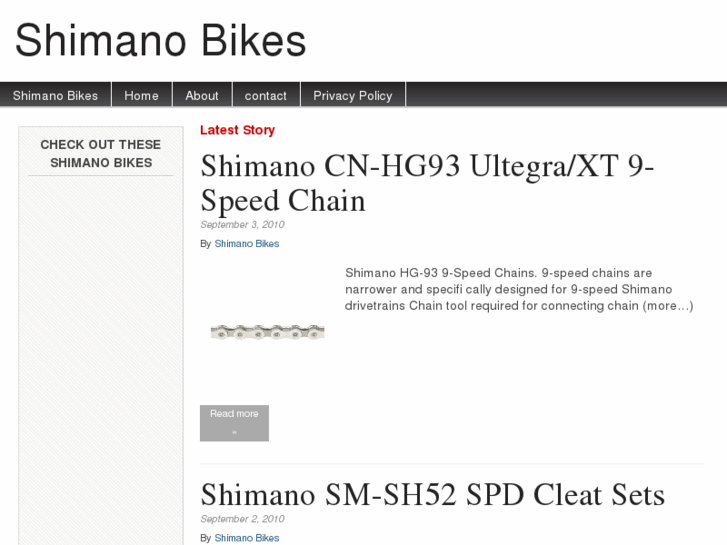 www.shimanobikes.net