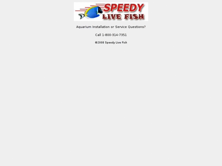 www.speedylivefish.com