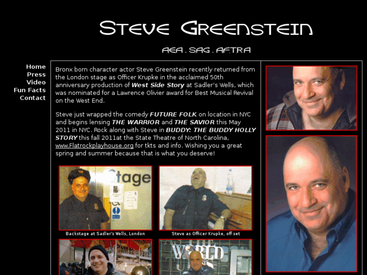 www.stevegreensteinactor.com