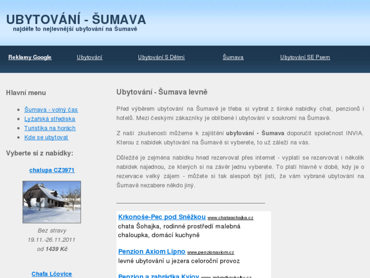 www.sumavaubytovani.net