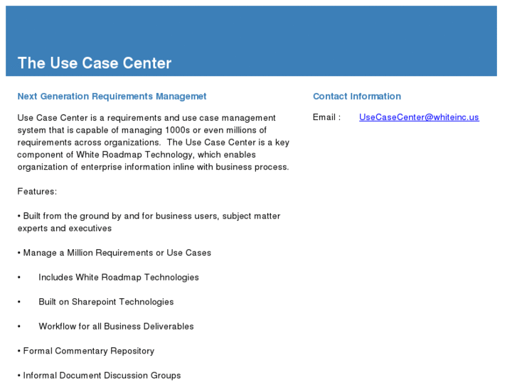 www.usecasecenter.com