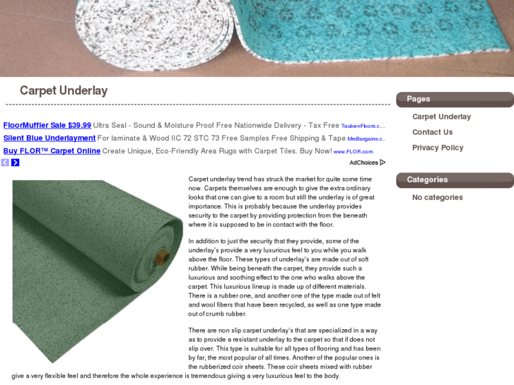 www.carpetunderlay.org