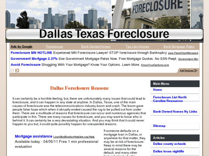 www.dallasforeclosures.org