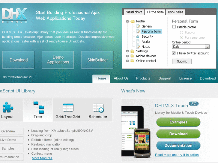 www.dhtmlx.com