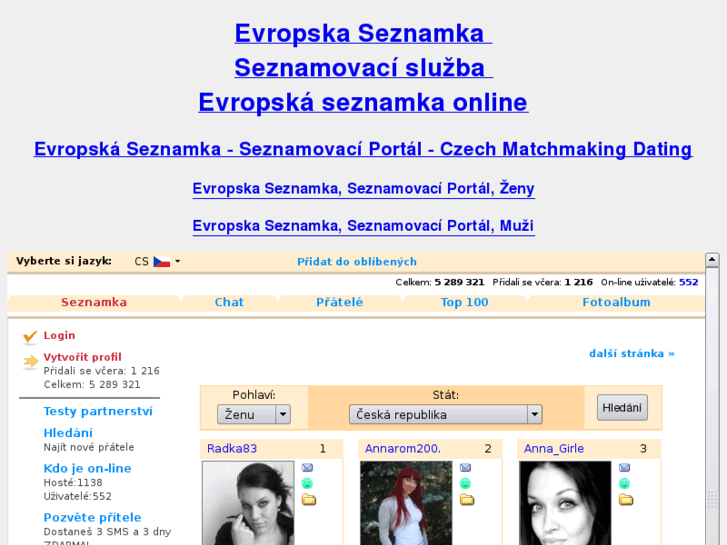 www.evropskaseznamka.com