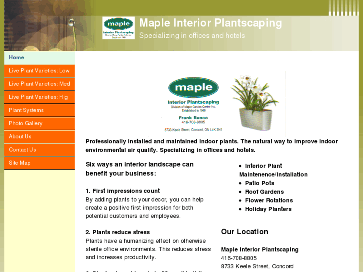 www.mapleinteriorplantscaping.com