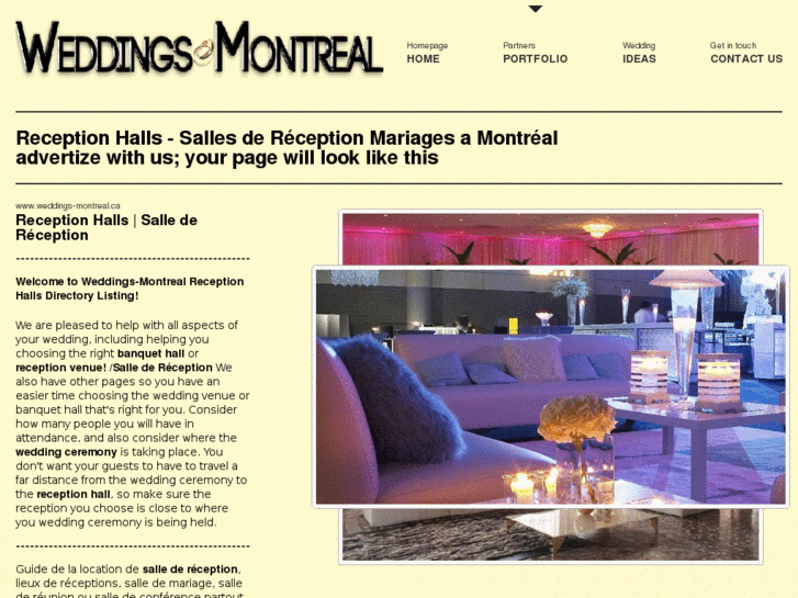 www.montrealreceptionhall.com