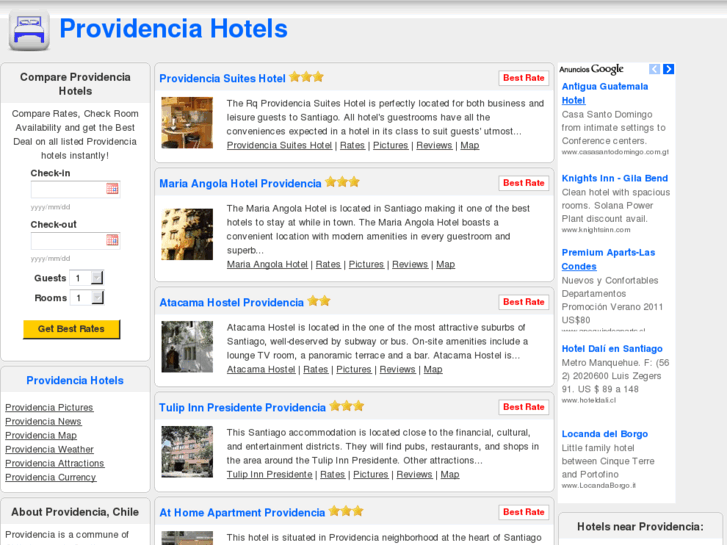 www.providenciahotels.com