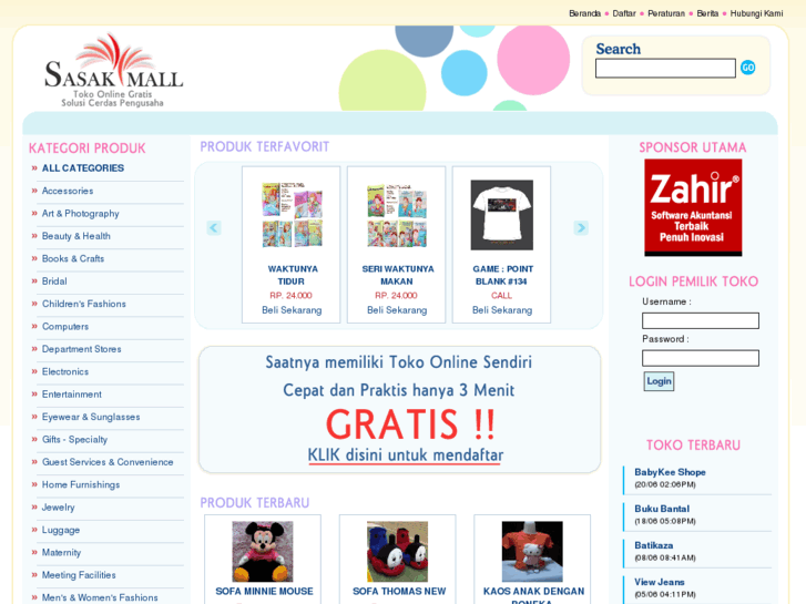 www.sasakmall.com