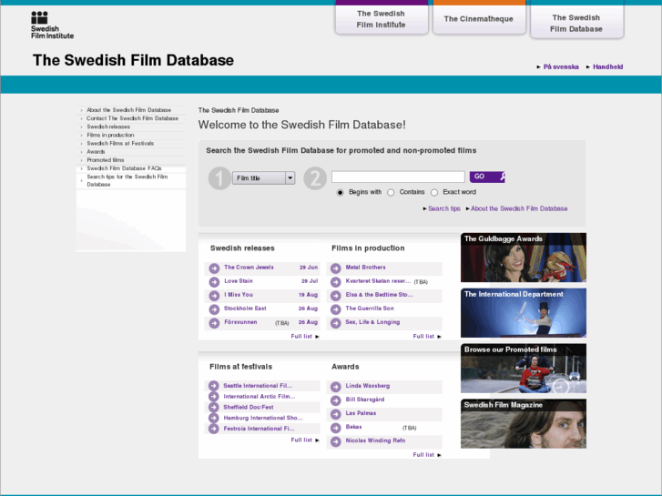 www.swedishfilmdatabase.com