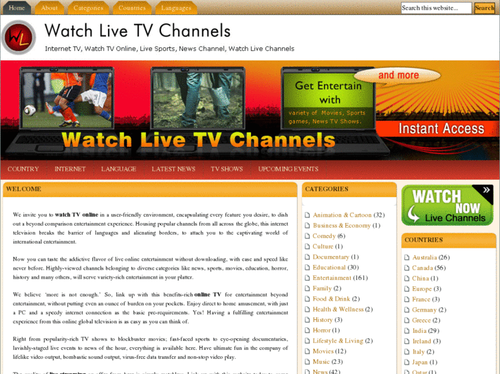 www.watchlivechannels.com