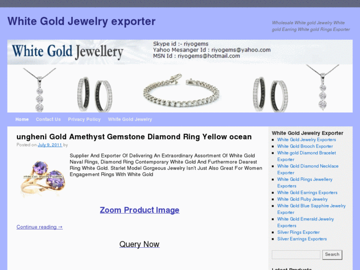 www.whitegoldjewelryexporter.com