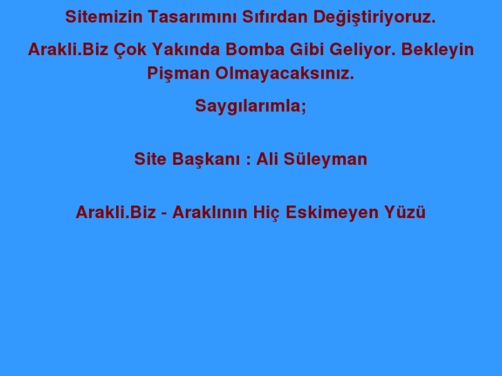 www.arakli.biz