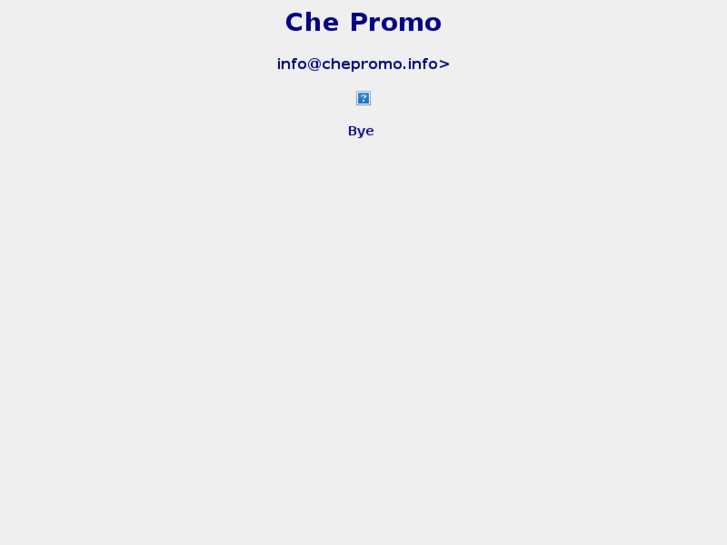 www.chepromo.info