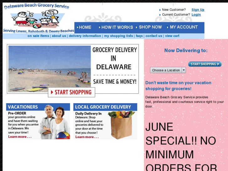 www.delawarebeachgrocery.com