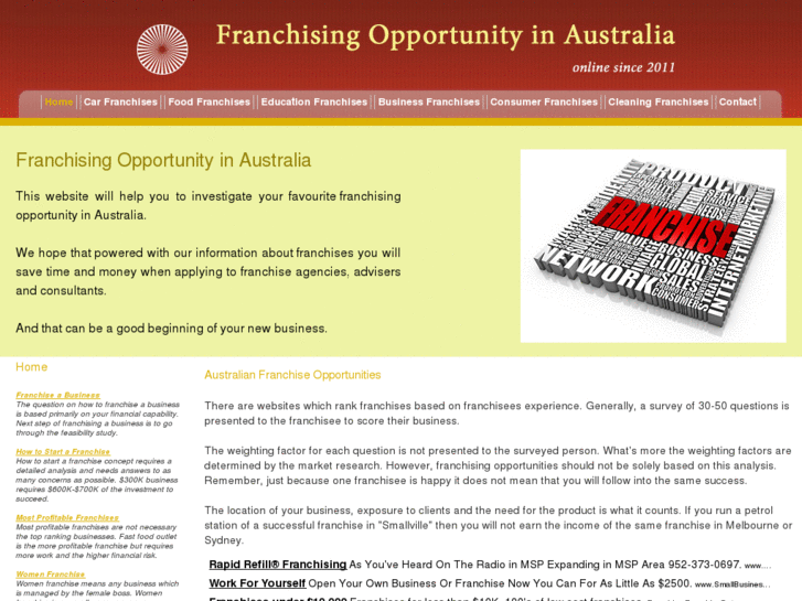 www.franchisingopportunity.com.au