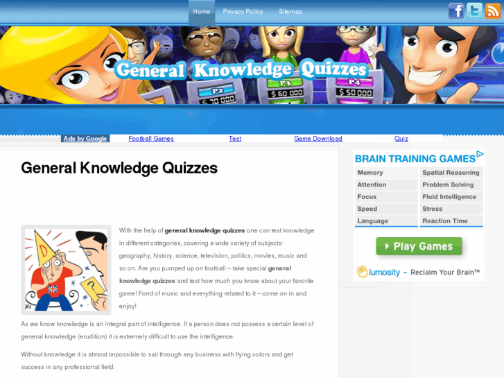 www.generalknowledgequizzes.info