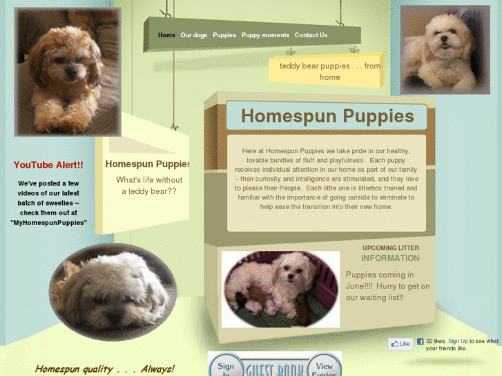 www.homespunpuppies.com