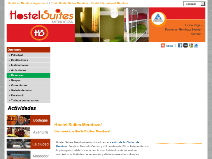 www.hostelsuitesmendoza.com