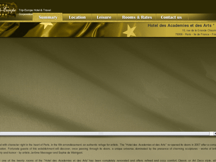 www.hoteldesacademiesparis.com